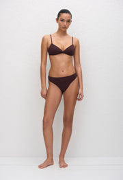 Nineties Classic Brief - Aubergine Crinkle - Matteau